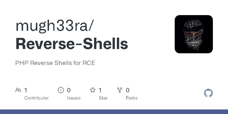 GitHub - mugh33ra/Reverse-Shells: PHP Reverse Shells for RCE