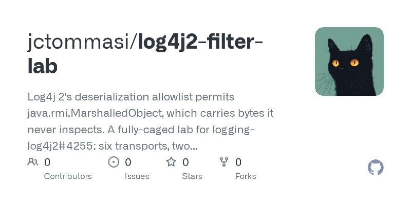 jctommasi/log4j2-filter-lab