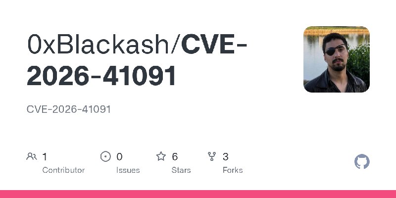 GitHub - 0xBlackash/CVE-2026-41091: CVE-2026-41091