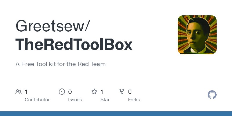 GitHub - Greetsew/TheRedToolBox: A Free Tool kit for the Red Team