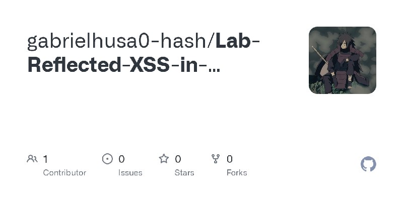 GitHub - gabrielhusa0-hash/Lab-Reflected-XSS-in-canonical-link-tag-PRACTITIONER-LAB-Not-solved