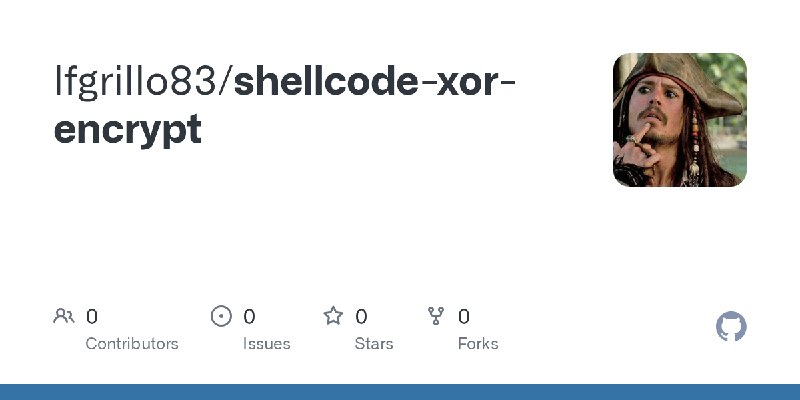 GitHub - lfgrillo83/shellcode-xor-encrypt