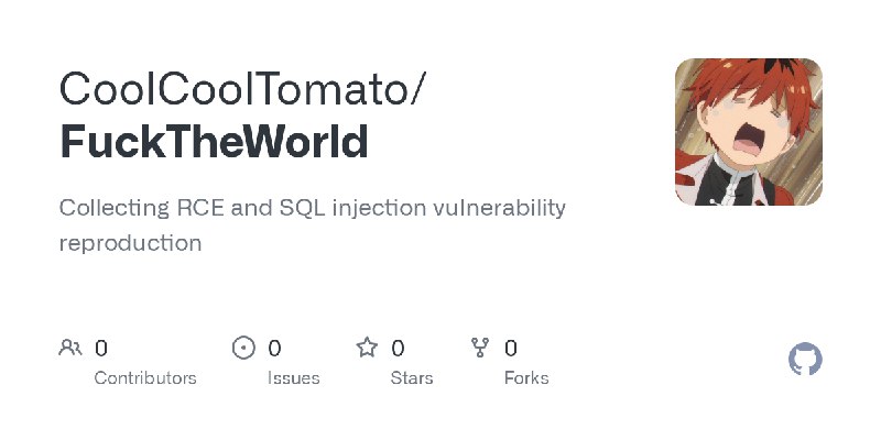 CoolCoolTomato/FuckTheWorld