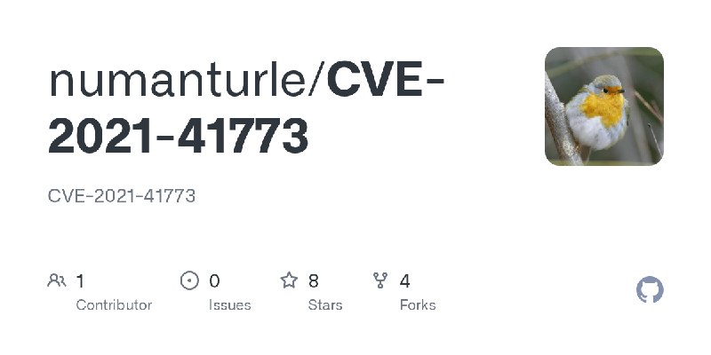 GitHub - numanturle/CVE-2021-41773: CVE-2021-41773