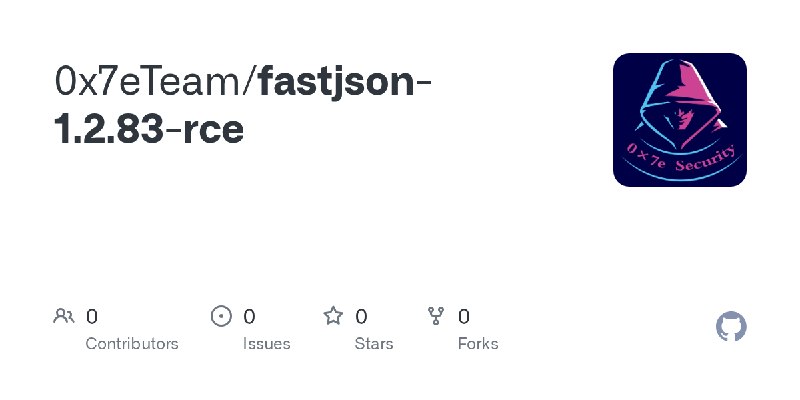 0x7eTeam/fastjson-1.2.83-rce