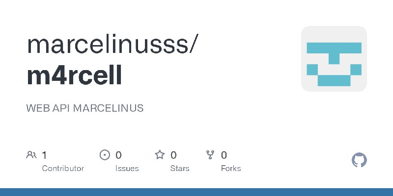 GitHub - marcelinusss/m4rcell: WEB API MARCELINUS