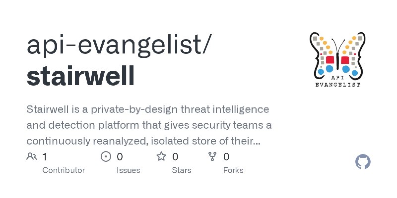 GitHub - api-evangelist/stairwell: Stairwell is a private-by-design threat intelligence and detection platform that gives security…