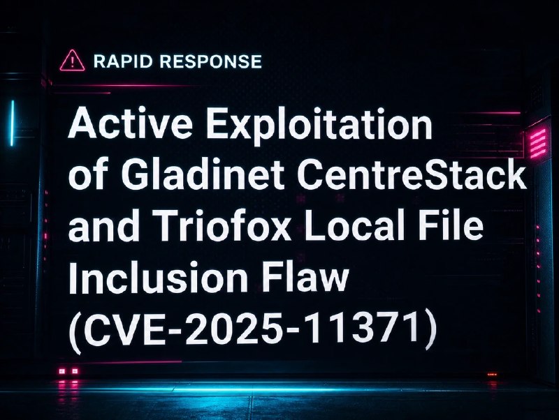 Active Exploitation of Gladinet CentreStack and Triofox | Huntress