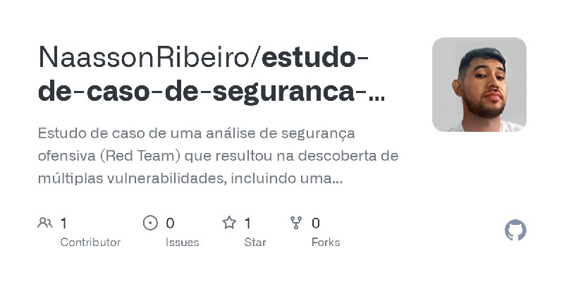 GitHub - NaassonRibeiro/estudo-de-caso-de-seguranca-red-team: Estudo de caso de uma análise de segurança ofensiva (Red Team) que…