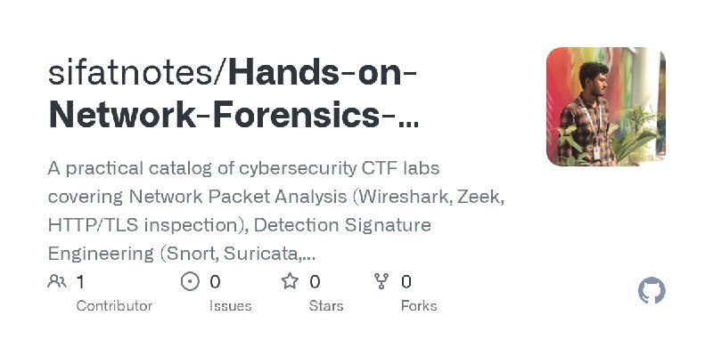 GitHub - sifatnotes/Hands-on-Network-Forensics-Traffic-Analysis-Detection-Rule-Writing-CTF-Labs-SecByte-Index: A practical catalog…