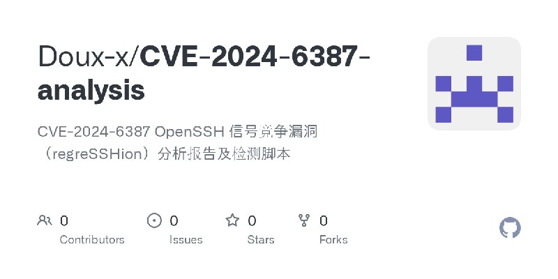 Doux-x/CVE-2024-6387-analysis