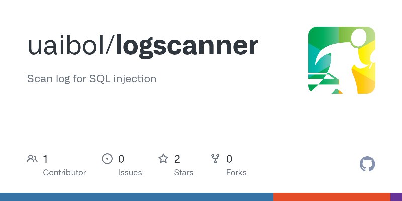 GitHub - uaibol/logscanner: Scan log for SQL injection