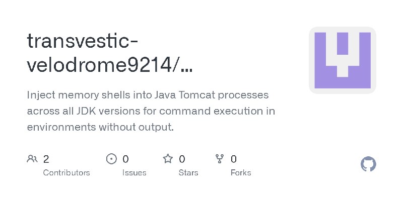 GitHub - transvestic-velodrome9214/AgentMemshell: Inject memory shells into Java Tomcat processes across all JDK versions for command…
