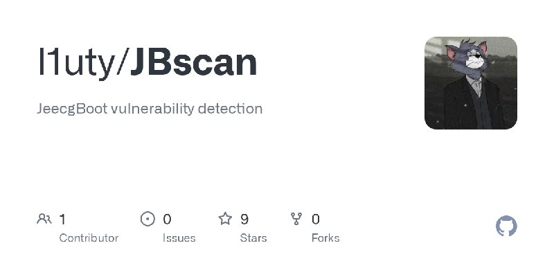 GitHub - l1uty/JBscan: JeecgBoot  vulnerability detection