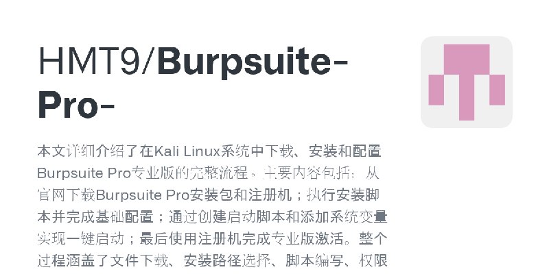 HMT9/Burpsuite-Pro-