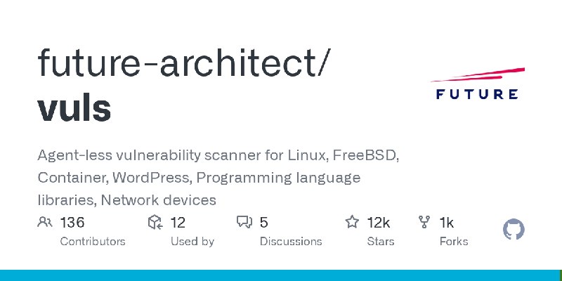GitHub - future-architect/vuls: Agent-less vulnerability scanner for Linux, FreeBSD, Container, WordPress, Programming language…