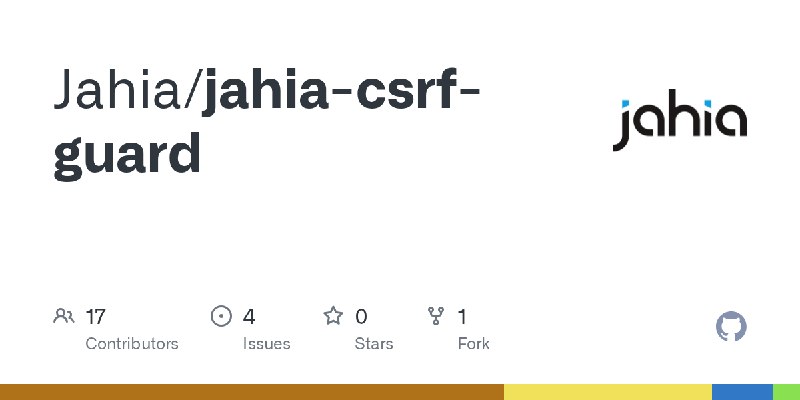 GitHub - Jahia/jahia-csrf-guard