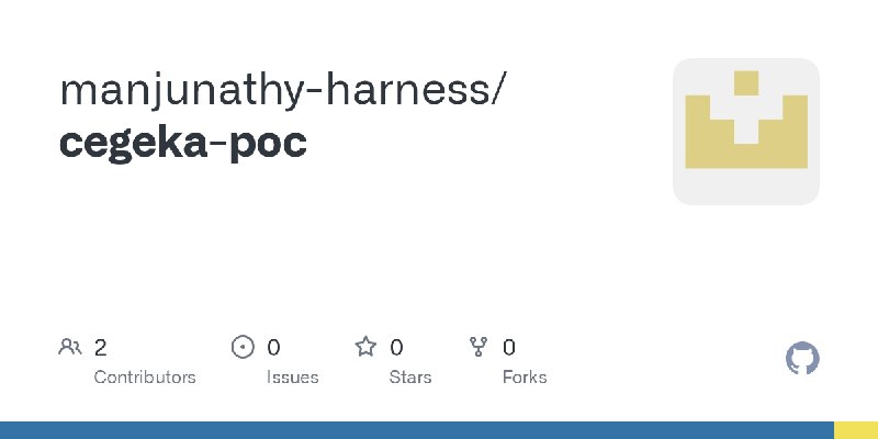 GitHub - manjunathy-harness/cegeka-poc