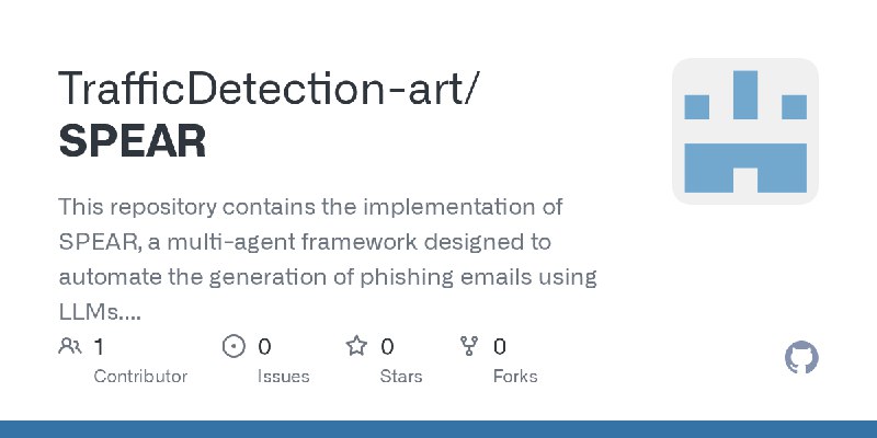 GitHub - TrafficDetection-art/SPEAR: This repository contains the implementation of SPEAR, a multi-agent framework designed to…