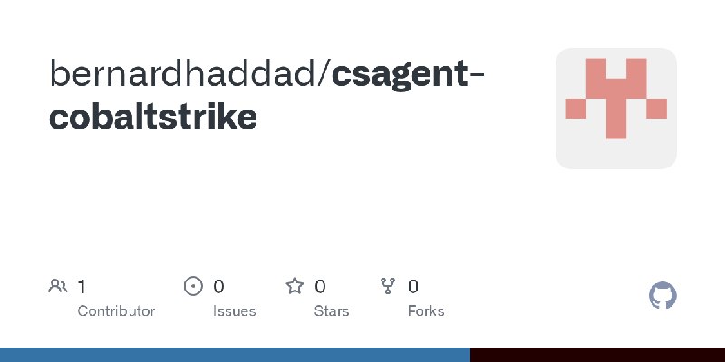 GitHub - bernardhaddad/csagent-cobaltstrike