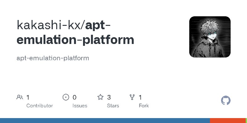 GitHub - kakashi-kx/apt-emulation-platform: apt-emulation-platform