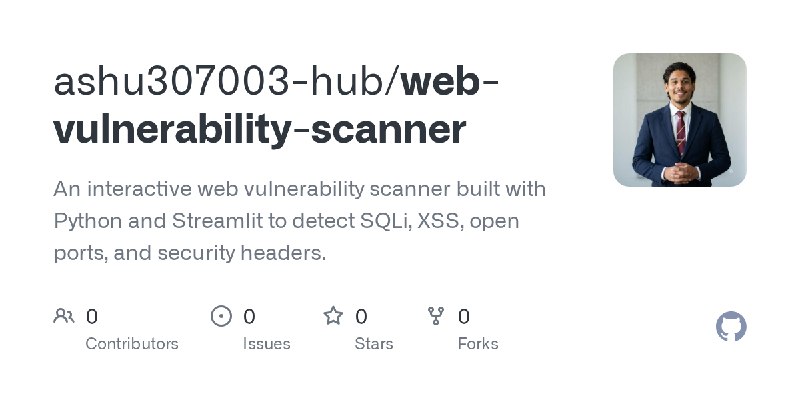 ashu307003-hub/web-vulnerability-scanner