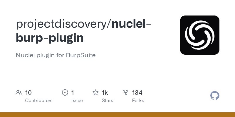 GitHub - projectdiscovery/nuclei-burp-plugin: Nuclei plugin for BurpSuite