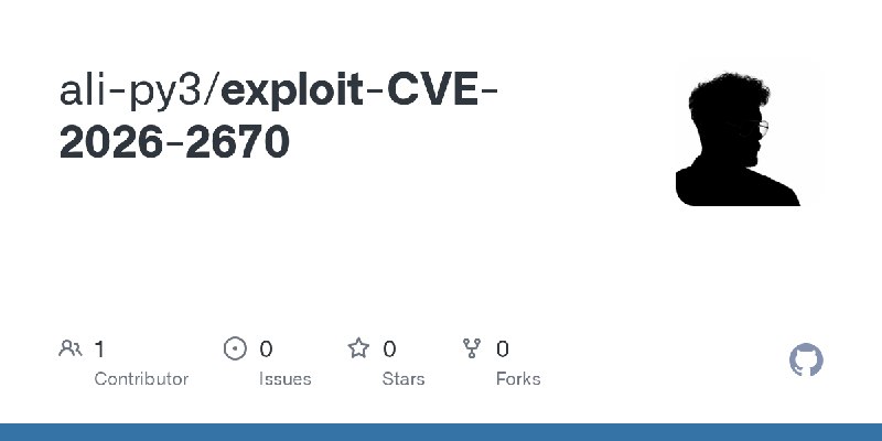 GitHub - ali-py3/exploit-CVE-2026-2670