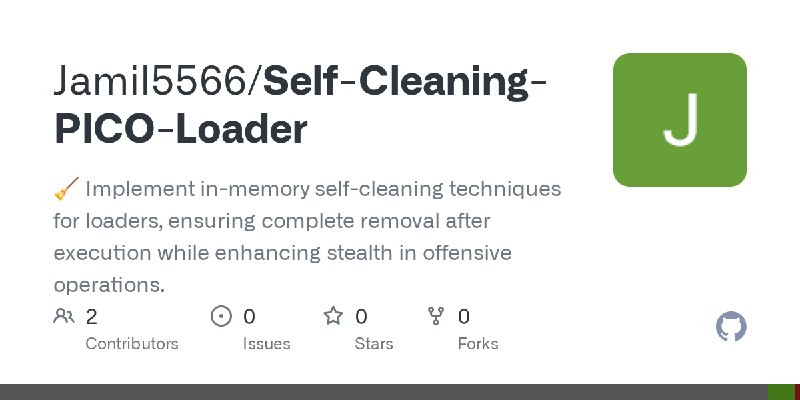 GitHub - Jamil5566/Self-Cleaning-PICO-Loader: 🧹 Implement in-memory self-cleaning techniques for loaders, ensuring complete removal…