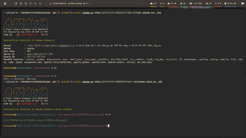 GitHub - elliottophellia/aizawa: Aizawa is a command-line webshell designed to execute commands through HTTP header