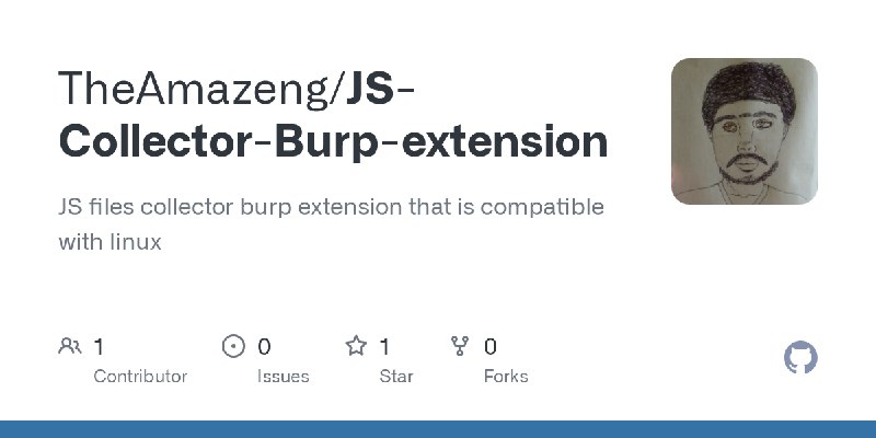 GitHub - TheAmazeng/JS-Collector-Burp-extension: JS files collector burp extension  that is compatible with linux