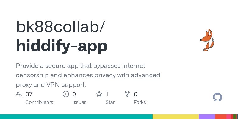 GitHub - bk88collab/hiddify-app: Provide a secure app that bypasses internet censorship and enhances privacy with advanced proxy…