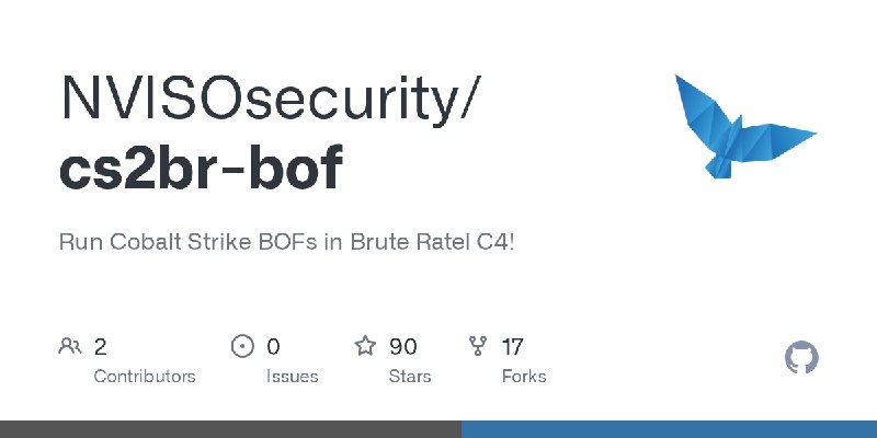 GitHub - NVISOsecurity/cs2br-bof: Run Cobalt Strike BOFs in Brute Ratel C4!