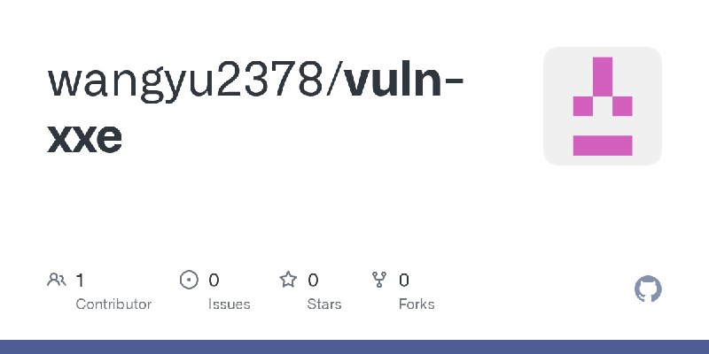GitHub - wangyu2378/vuln-xxe