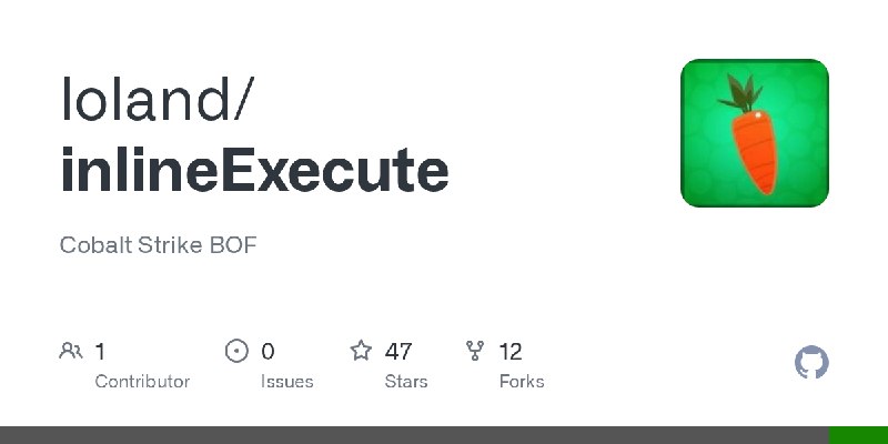 GitHub - loland/inlineExecute: Cobalt Strike BOF