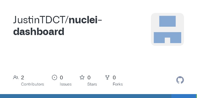 GitHub - JustinTDCT/nuclei-dashboard