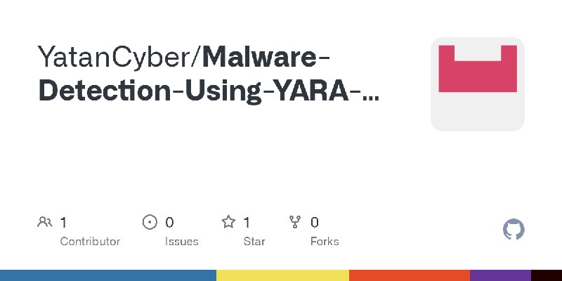 GitHub - YatanCyber/Malware-Detection-Using-YARA-Rules-AIMIL