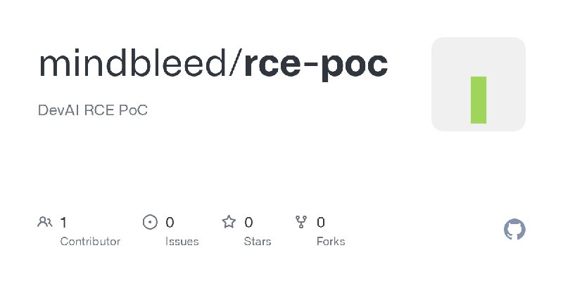 GitHub - mindbleed/rce-poc: DevAI RCE PoC