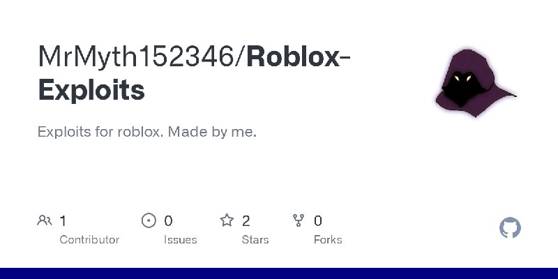 GitHub - MrMyth152346/Roblox-Exploits: Exploits for roblox. Made by me.
