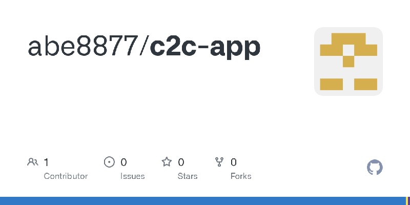 GitHub - abe8877/c2c-app