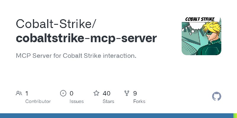 GitHub - Cobalt-Strike/cobaltstrike-mcp-server: MCP Server for Cobalt Strike interaction.