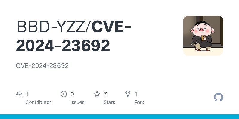 GitHub - BBD-YZZ/CVE-2024-23692: CVE-2024-23692