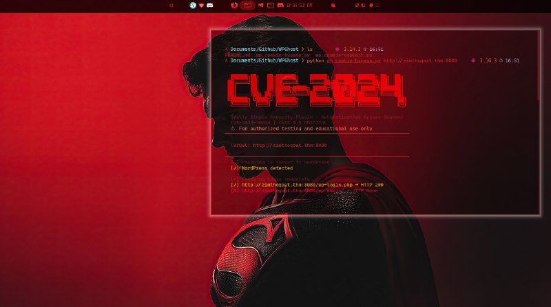 GitHub - Mr-Destroyer/WPGhost: A vulnerability Scanner and Exploiter for Wordpress based on CVE 2024-10924