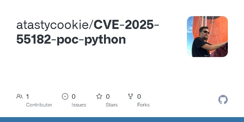 GitHub - atastycookie/CVE-2025-55182-poc-python