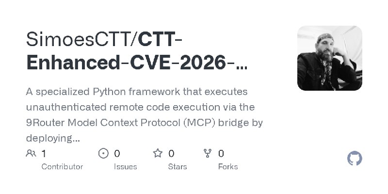 GitHub - SimoesCTT/CTT-Enhanced-CVE-2026-46339-Exploit-Engine: A specialized Python framework that executes unauthenticated remote…