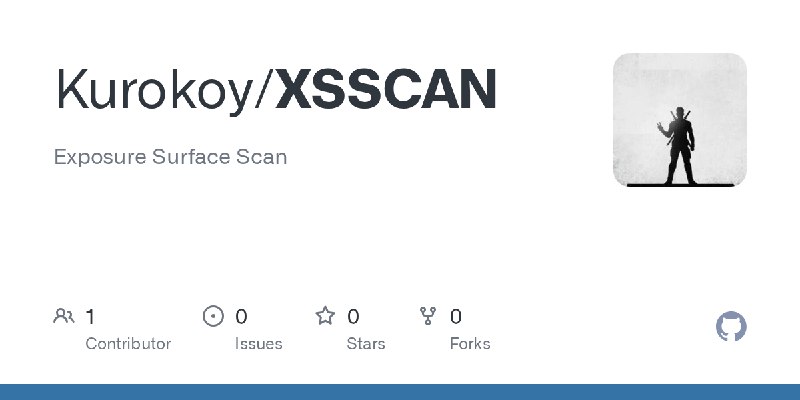 GitHub - Kurokoy/XSSCAN: Exposure Surface Scan