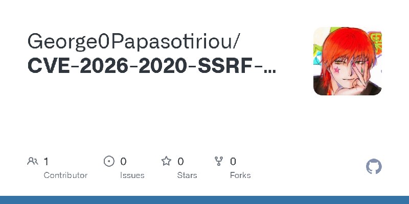 GitHub - George0Papasotiriou/CVE-2026-2020-SSRF-via-URL-Parser-Differential
