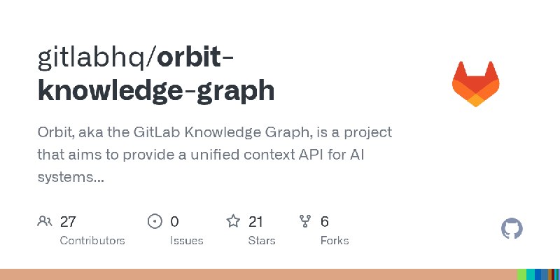 GitHub - gitlabhq/orbit-knowledge-graph: Orbit, aka the GitLab Knowledge Graph, is a project that aims to provide a unified context…