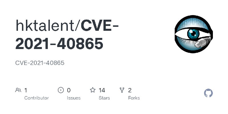 GitHub - hktalent/CVE-2021-40865: CVE-2021-40865