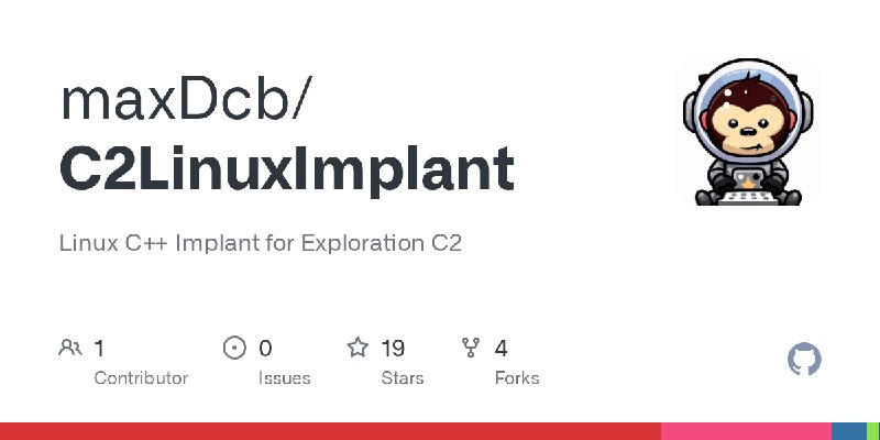 GitHub - maxDcb/C2LinuxImplant: Linux C++ Implant for Exploration C2